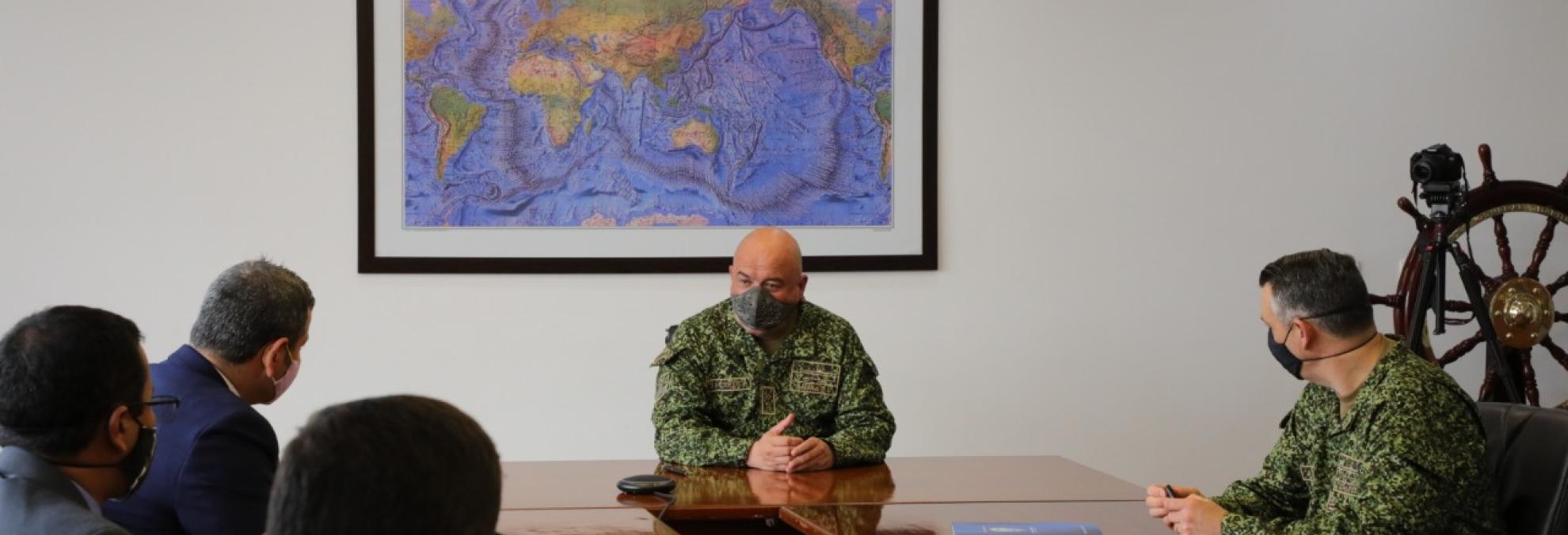 Dirección General Marítima firma convenio interinstitucional para la recuperación de bienes de uso público