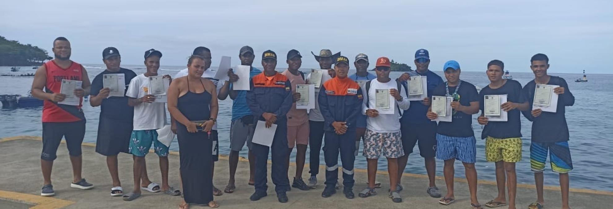 Dimar reconoce el trabajo de la Gente de Mar en Urabá