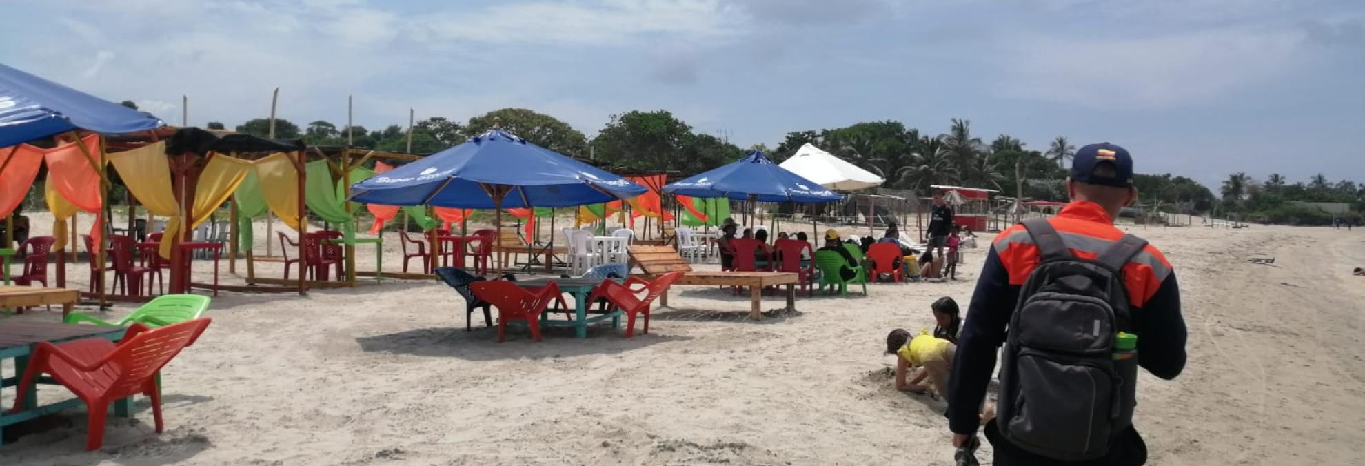 Dimar alerta por ocupación indebida en Playa Linda, Tierrabomba