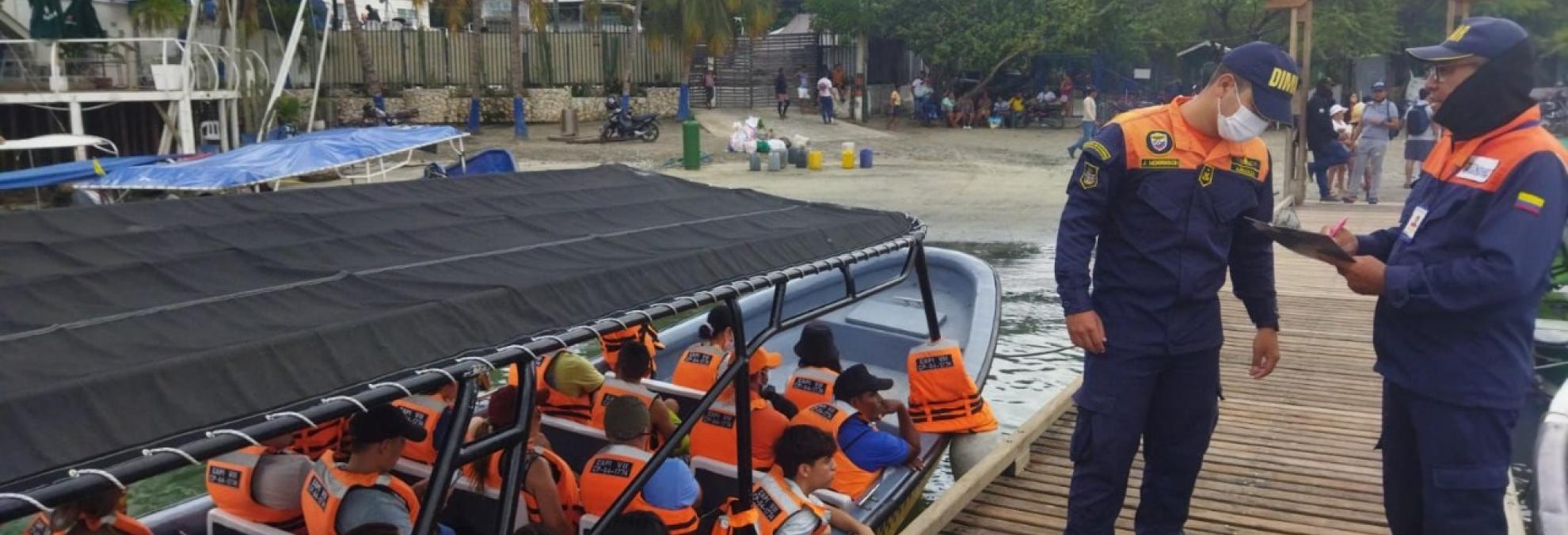 En Santa Marta, 16.641 personas se han movilizado por vía marítima hacia diferentes zonas de la región: Dimar