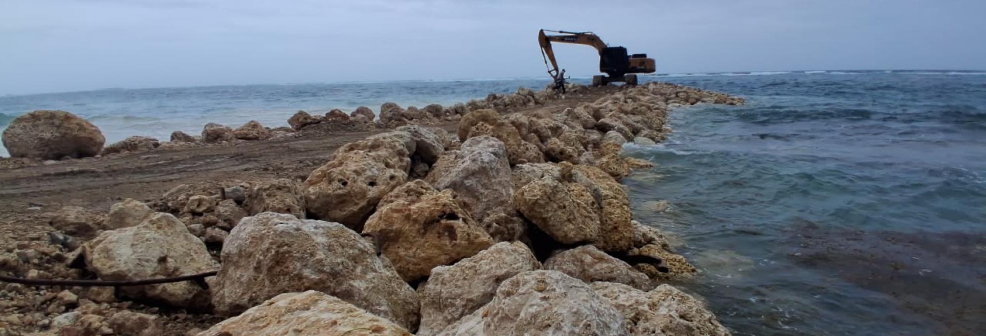 DIMAR autoriza construcción de espolones para proteger las costas de la Isla de San Andrés