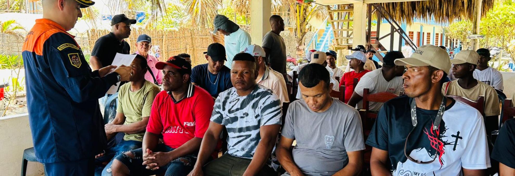 DIMAR certifica 47 motoristas costaneros en Córdoba