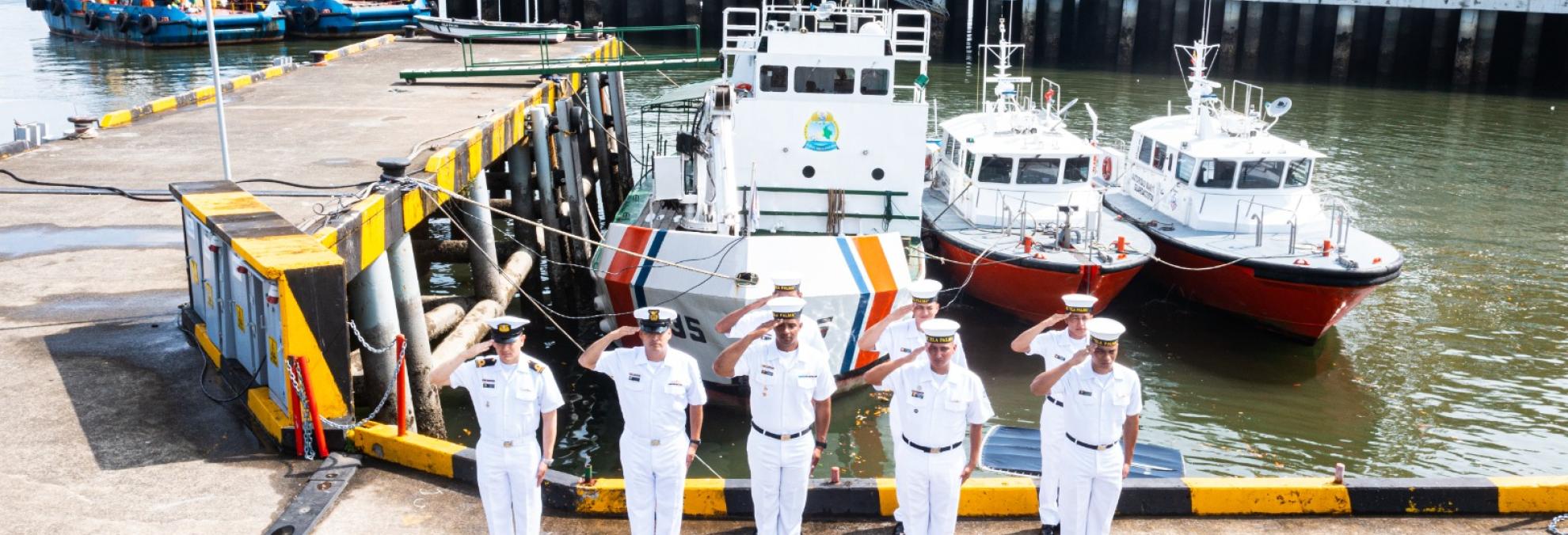 DIMAR exalta el legado de la Armada de Colombia en su aniversario 202, y destaca el trabajo de más de 600 militares en la entidad