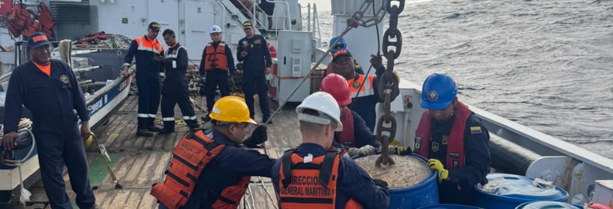 DIMAR fortalece el monitoreo marítimo con una nueva boya de oleaje en San Andrés