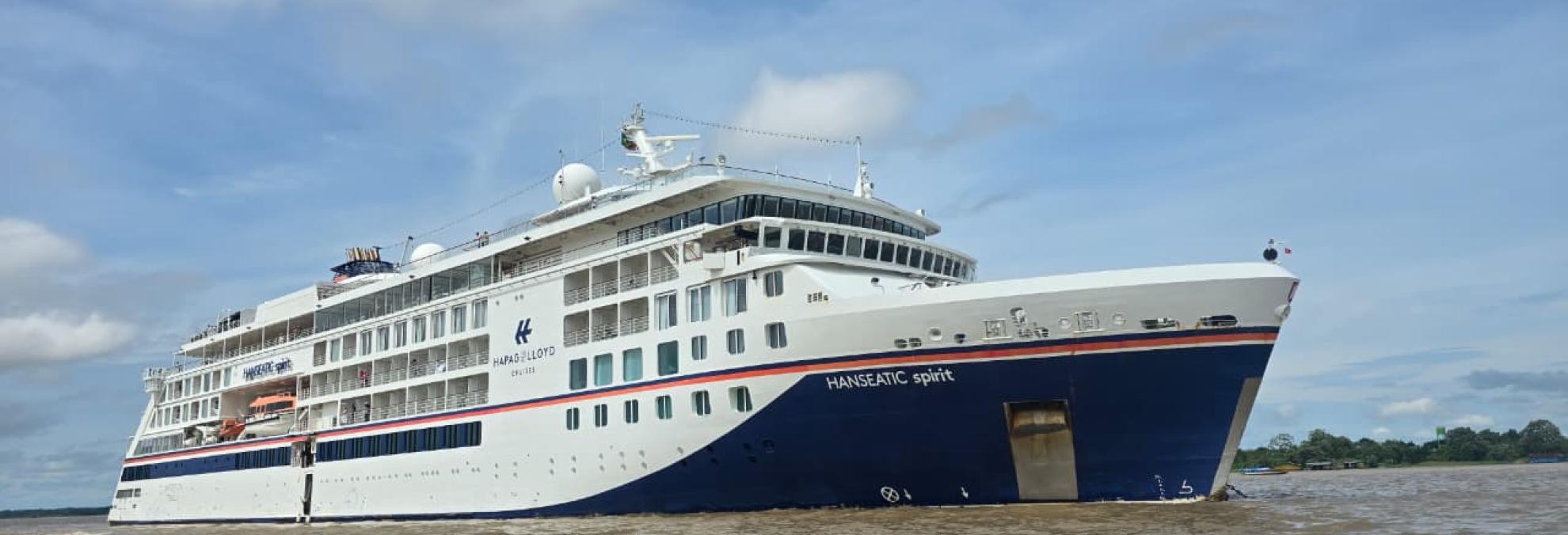 DIMAR garantiza condiciones de seguridad para la llegada del crucero internacional Hanseatic Spirit a Leticia