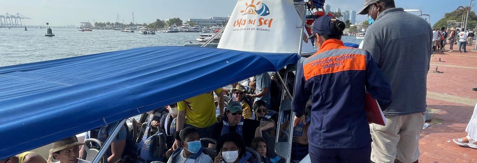 8.657 personas movilizadas en Cartagena durante puente festivo: Dimar