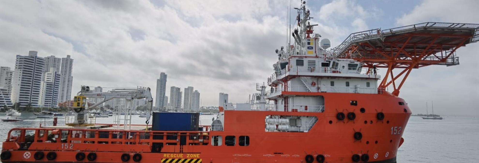 Buque ARC "Caribe" completa más de 1400 horas de navegación al servicio de la Nación