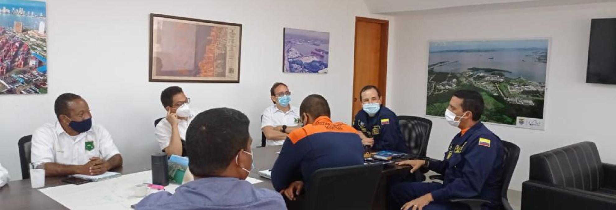 La Dirección General Marítima acompaña proceso de formalización de proyecto ecoturístico en Cartagena