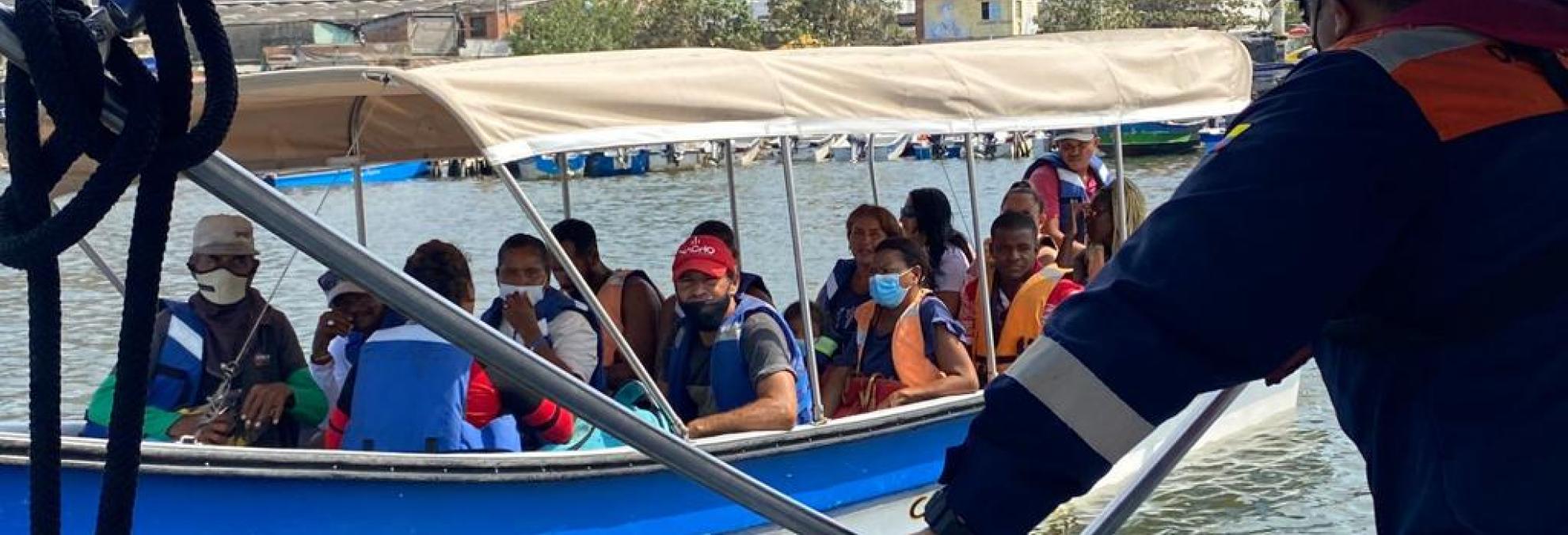 Más de 40 mil pasajeros han visitado la zona insular de Cartagena en esta temporada vacacional: Dimar
