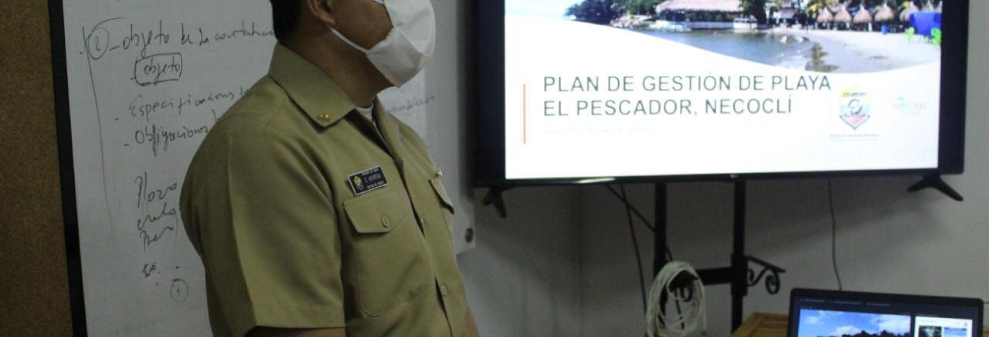 Dirección General Marítima acompaña proceso de organización de playas en Necoclí, Antioquia