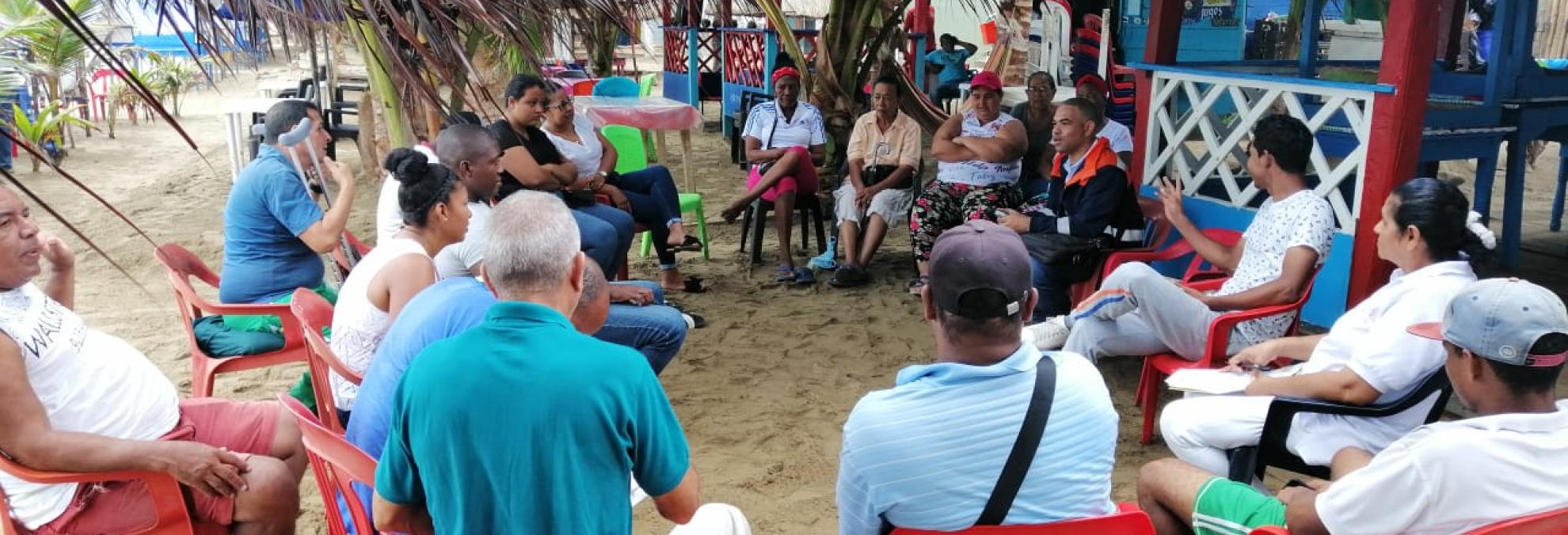 Dimar adelanta actividades para el ordenamiento de playas en Urabá