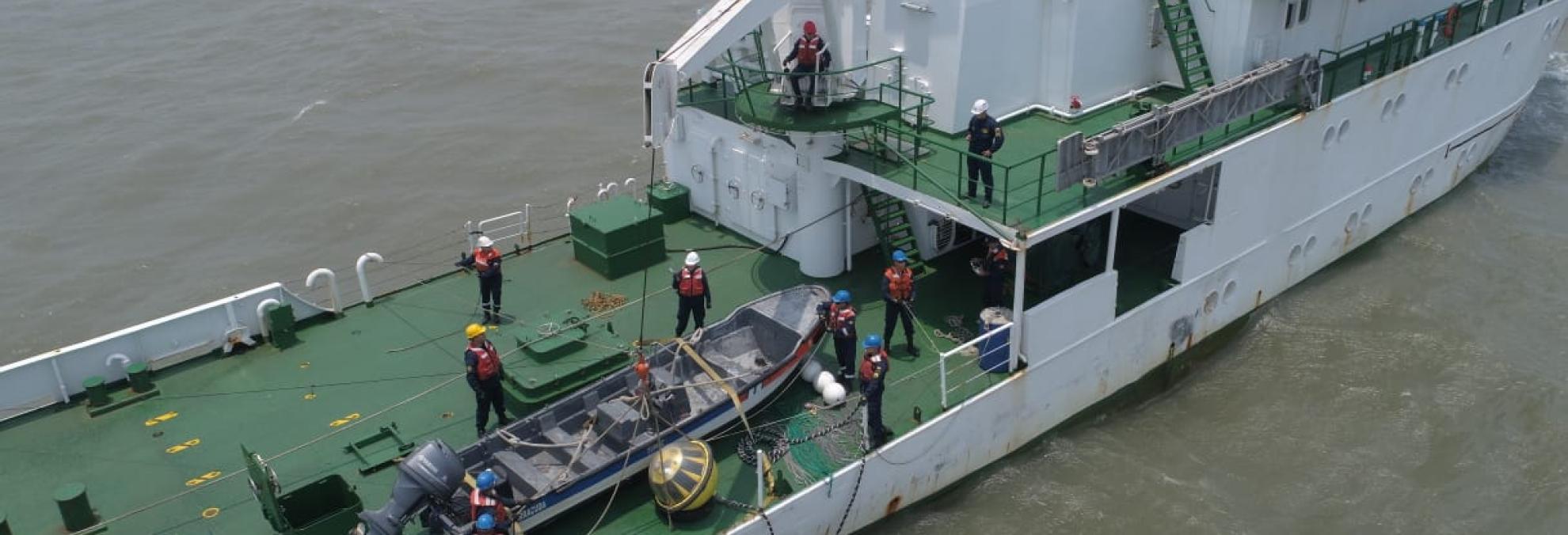 Dimar adelanta crucero de investigación en el Caribe colombiano