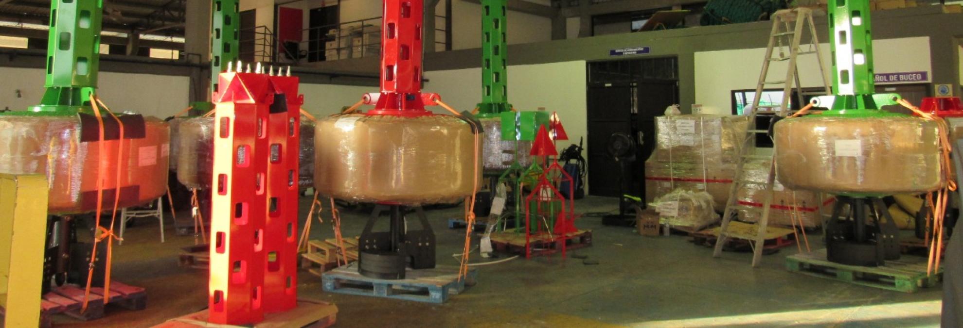 Dimar adquiere e instala 32 boyas para el Pacífico colombiano
