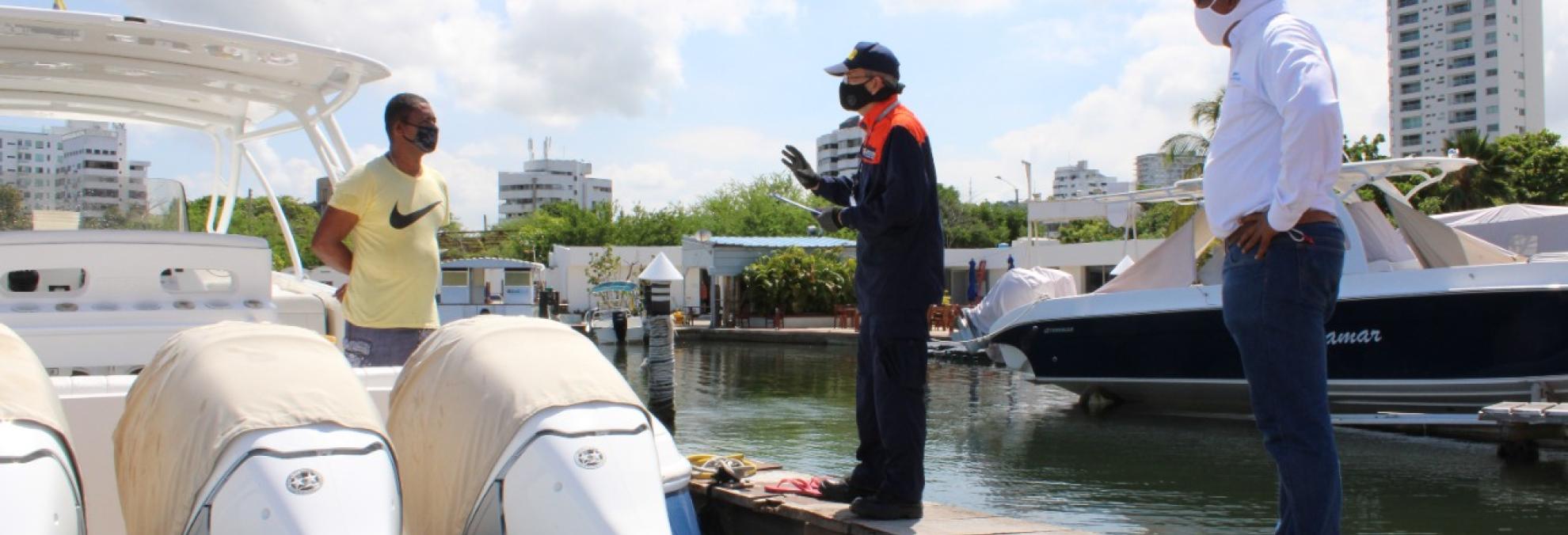 Dimar anuncia medidas para reapertura del sector náutico en Cartagena.