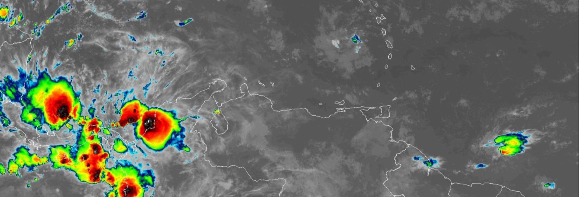 Dimar emite alerta por incremento de lluvias, vientos y oleaje en el Archipiélago de San Andrés, Providencia y Santa Catalina
