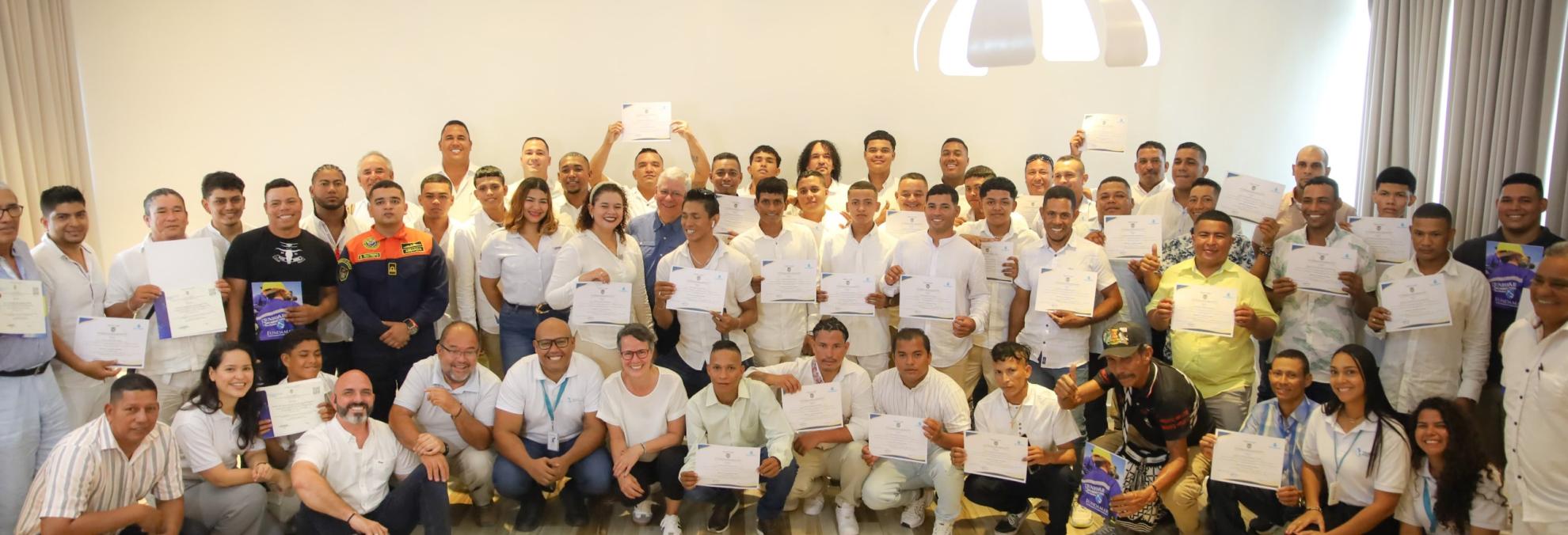 Dimar impulsa capacitación de 56 pescadores artesanales en Magdalena Dimar impulsa capacitación de 56 pescadores artesanales en Magdalena