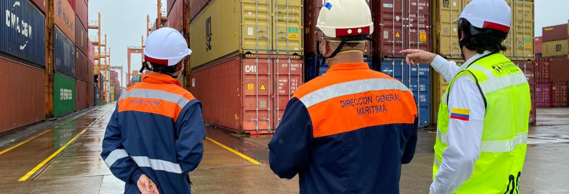 Dimar inspecciona el almacenamiento y manipulación de sustancias y mercancías peligrosas