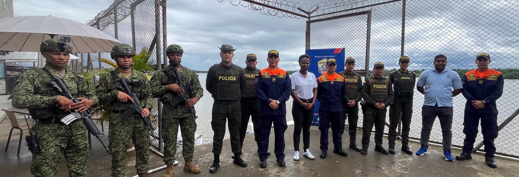 Dimar intensifica dispositivo de seguridad en Guapi para temporada alta de Semana Santa Dimar intensifica dispositivo de seguridad en Guapi para temporada alta de Semana Santa