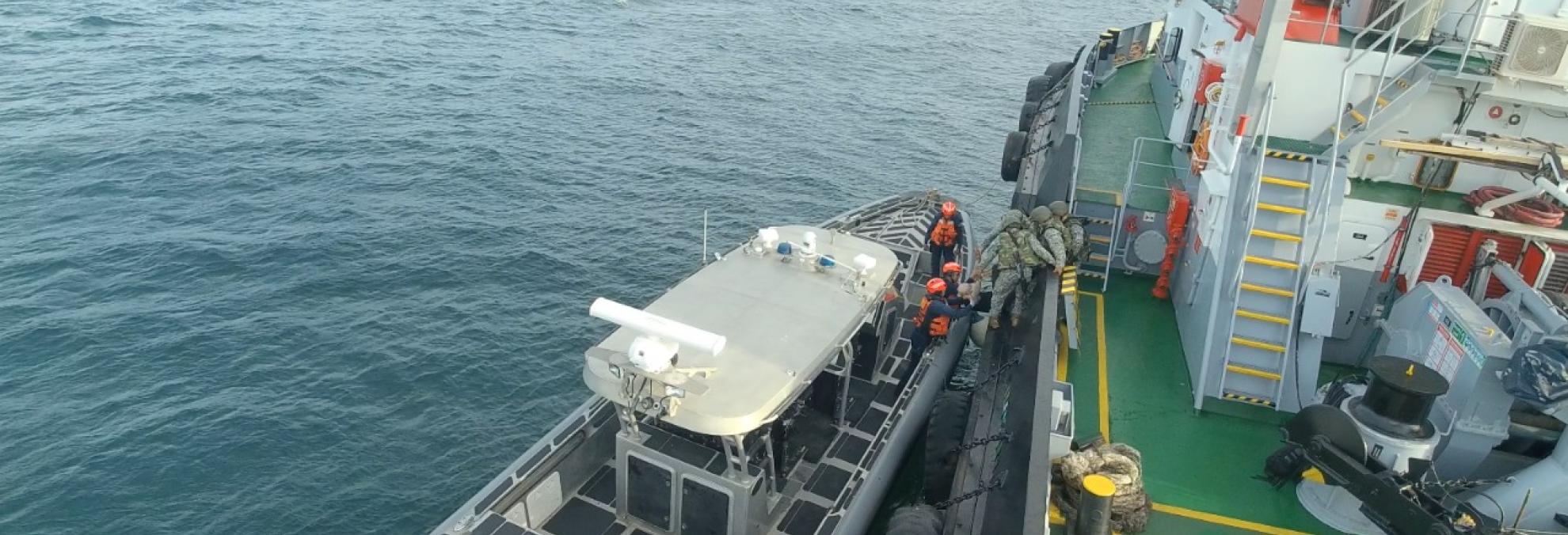 Dimar lidera primer simulacro de protección a instalaciones portuarias en Coveñas