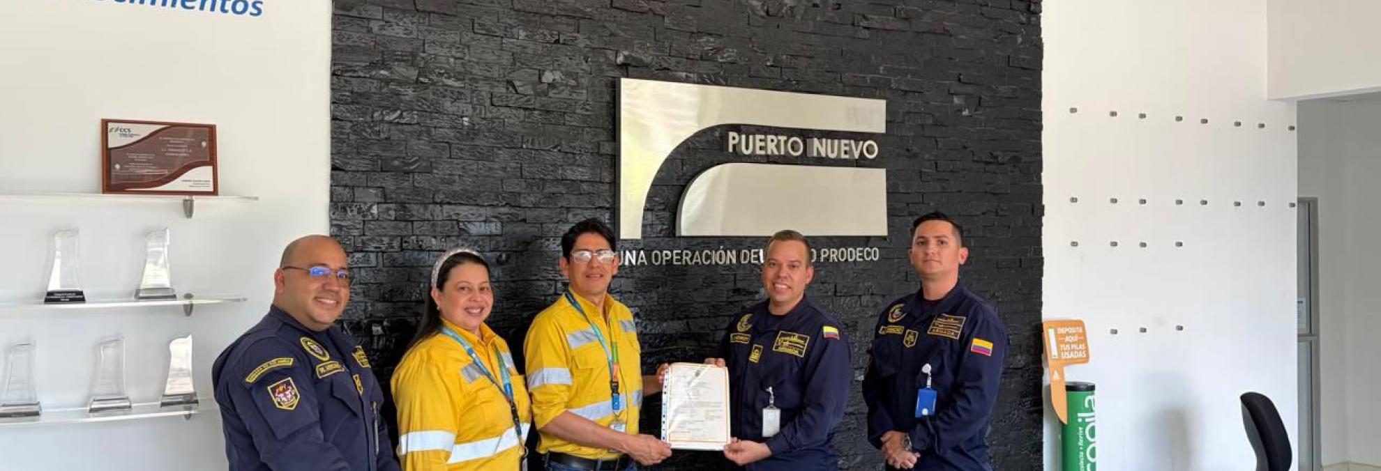 Dimar otorgó Declaración de Cumplimiento de Protección Marítima a la Sociedad Portuaria Regional de Santa Marta y Sociedad Portuaria Puerto Nuevo Dimar otorgó Declaración de Cumplimiento de Protección Marítima a la Sociedad Portuaria Regional de Santa Marta y Sociedad Portuaria Puerto Nuevo