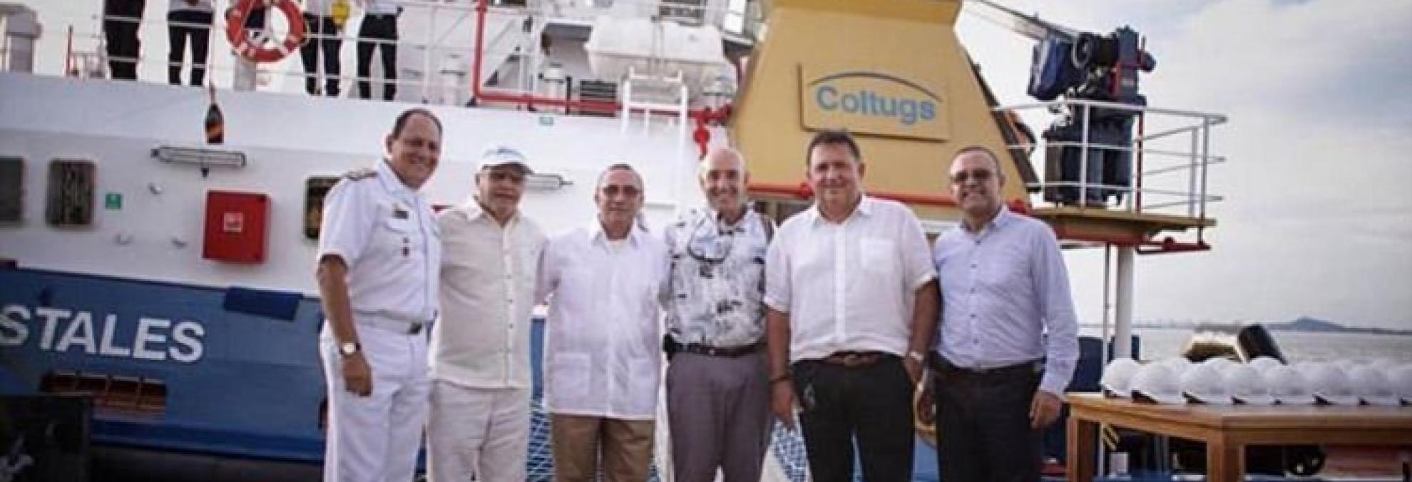 Dimar participa en ceremonia de incorporación del nuevo remolcador “Caño Cristales”