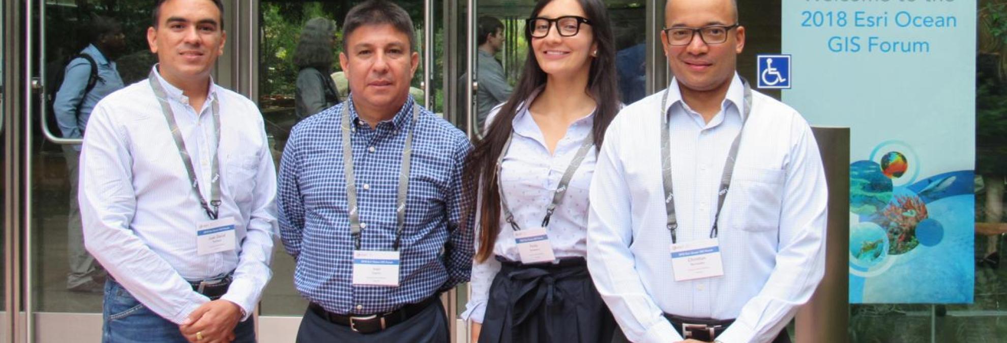 Dimar participa en el Ocean Gis Forum que se realiza en California
