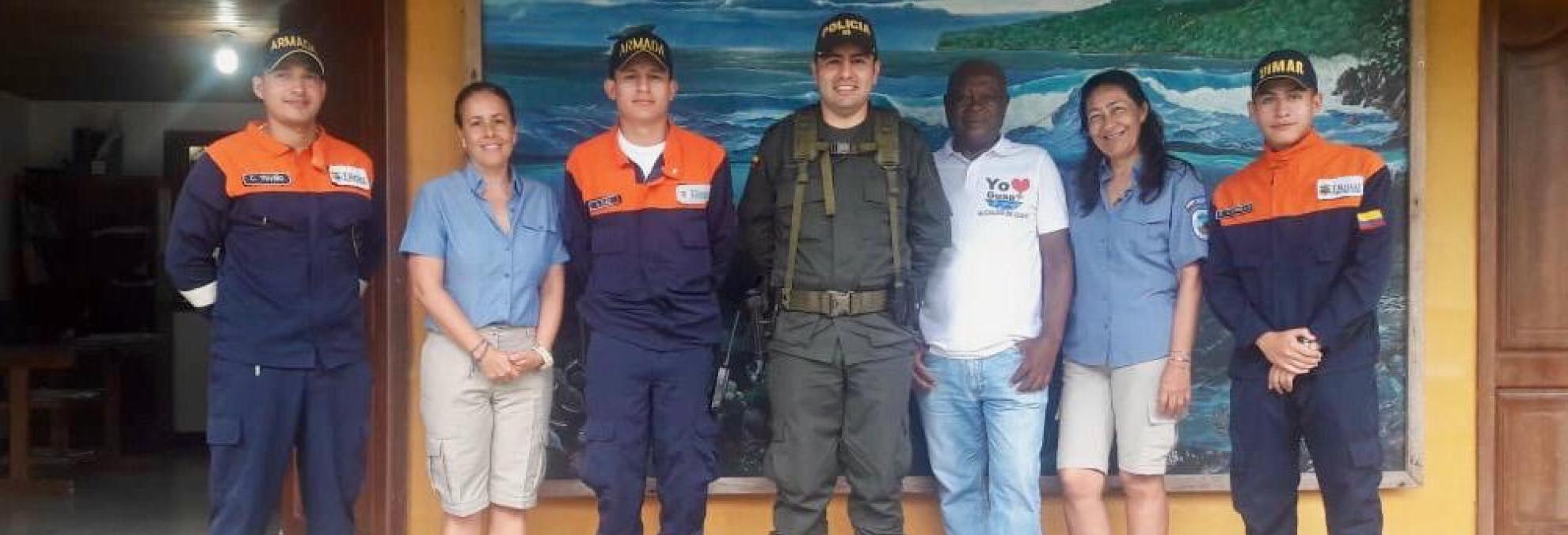 Dimar promueve creación de comité de playas de Isla Gorgona