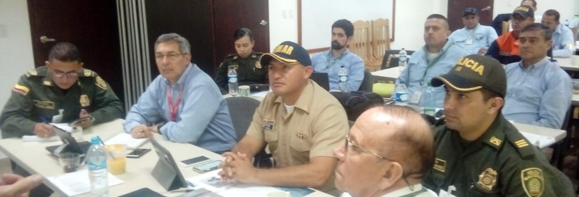 Dimar realiza cursos sobre protección de buques e instalaciones portuarias en Coveñas