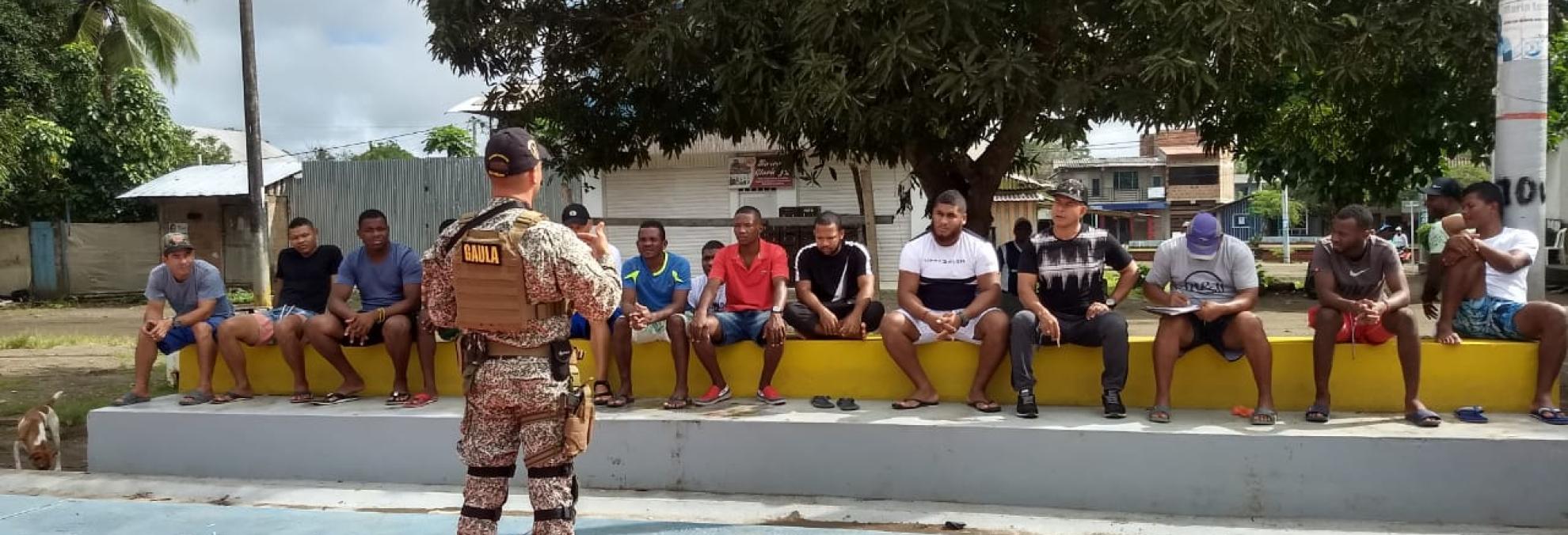Dimar realiza jornada para la Gente de Mar en Juradó