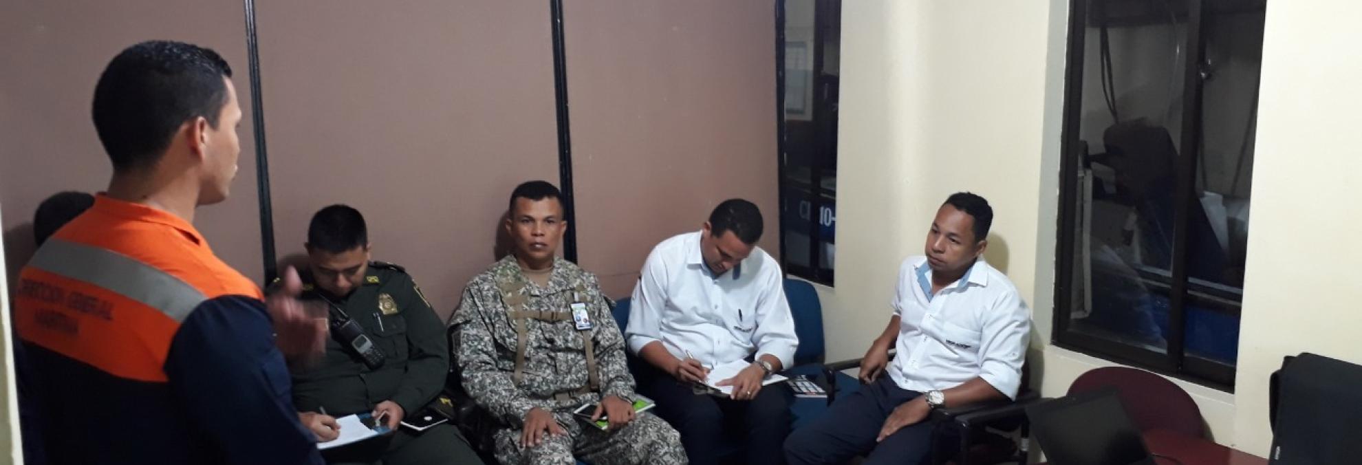 Dimar socializó campaña de Seguridad Integral Marítima, Fluvial y Portuaria en Bahía Solano