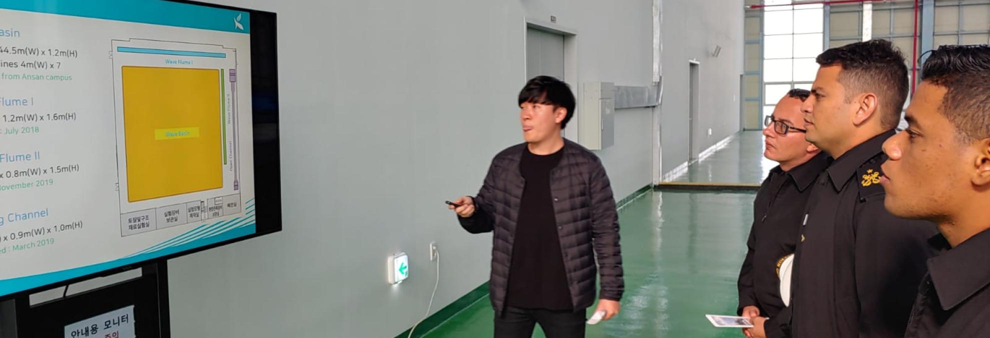 Dimar visita Instituto Coreano de Ciencia y Tecnología de los Océanos