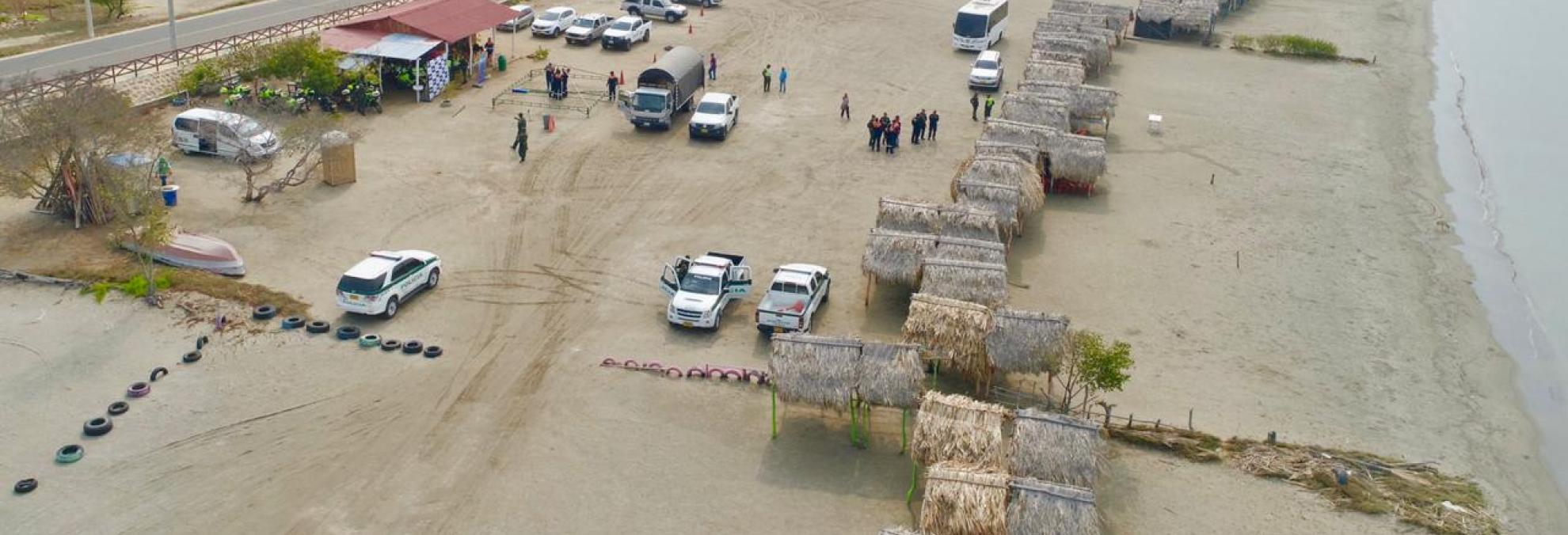 Dimar y Gobernación del Atlántico lideran ordenamiento de playas en el departamento