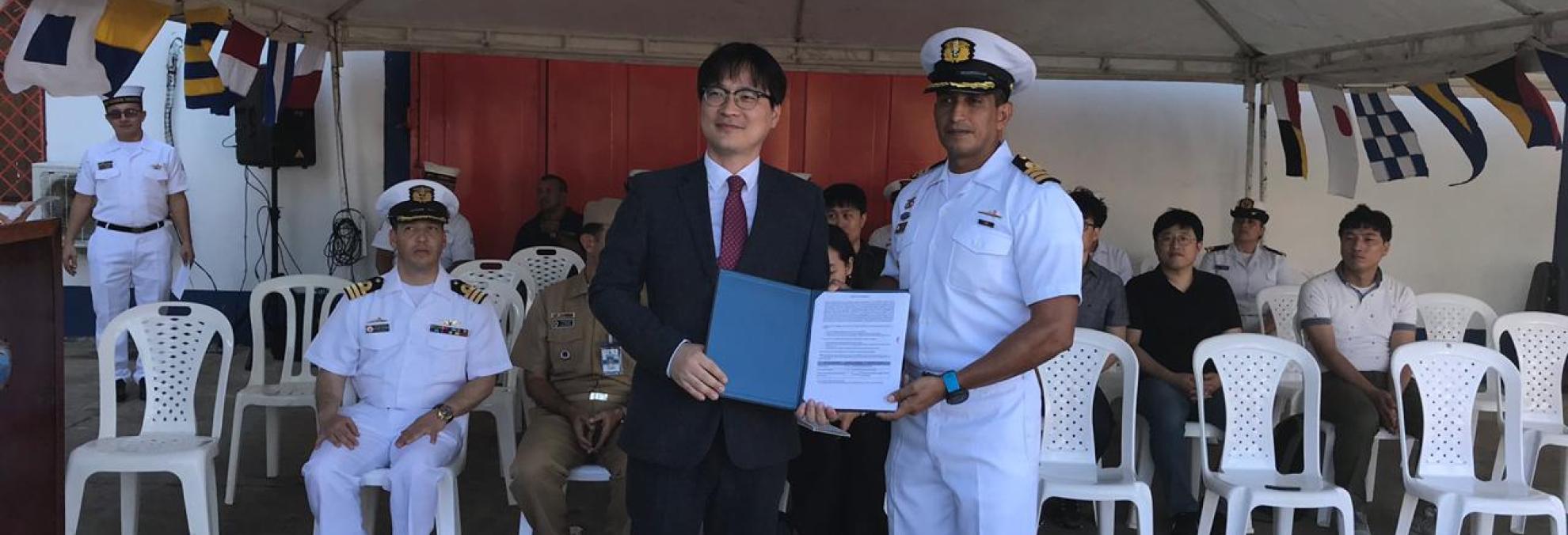 Embajada de Corea del Sur entrega equipos para fortalecer oceanografía en Colombia 