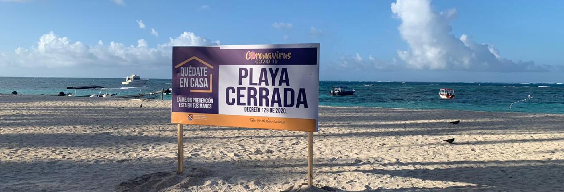 En las playas de San Andrés la ciudadanía acata el cumplimiento de las medidas de contención para el Covid-19: Dimar