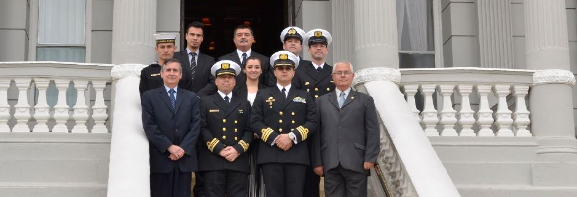 Intercambio de conocimiento entre Dimar y el  Servicio Hidrográfico y Oceanográfico de Chile