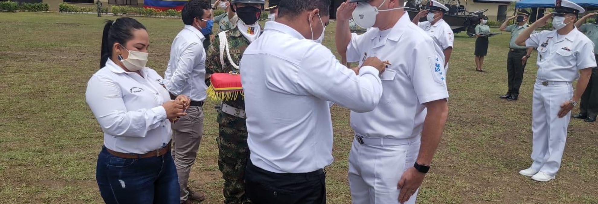 Gobernación de Guainía reconoce la labor de Dimar por los intereses fluviales de la Nación