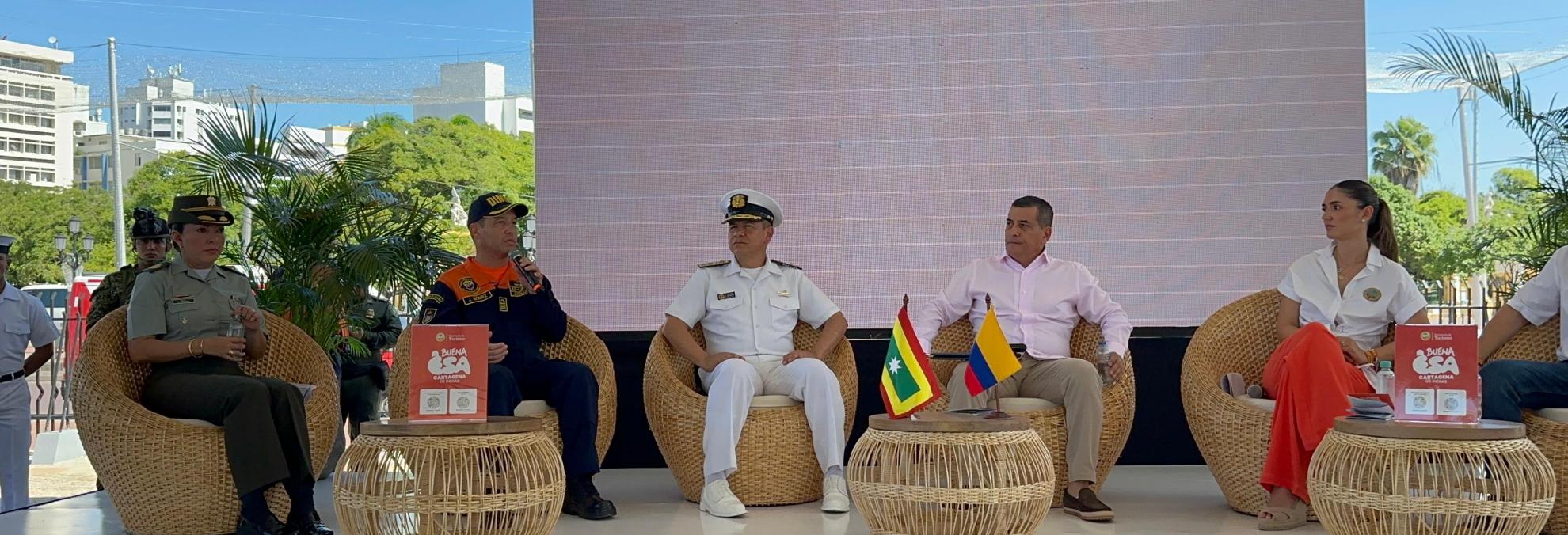 En Cartagena, la Dimar emite recomendaciones de seguridad marítima para la temporada turística de fin de año En Cartagena, la Dimar emite recomendaciones de seguridad marítima para la temporada turística de fin de año