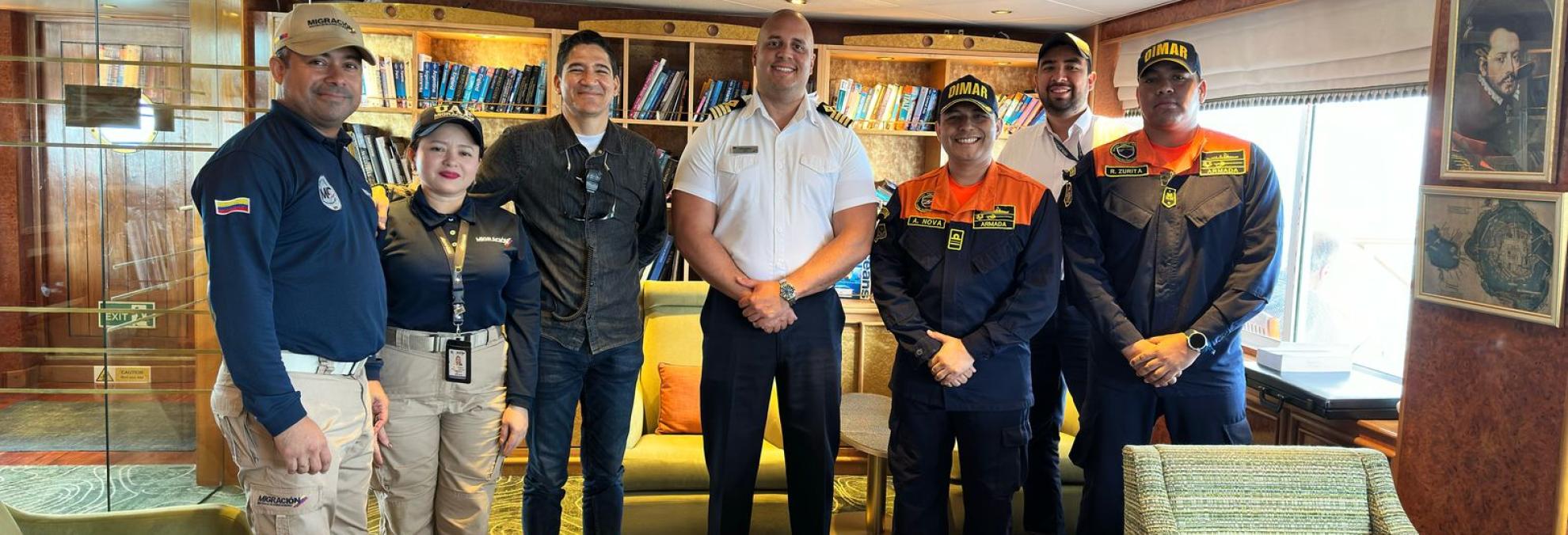 La Alta Guajira recibe al crucero internacional ISLAND SKY