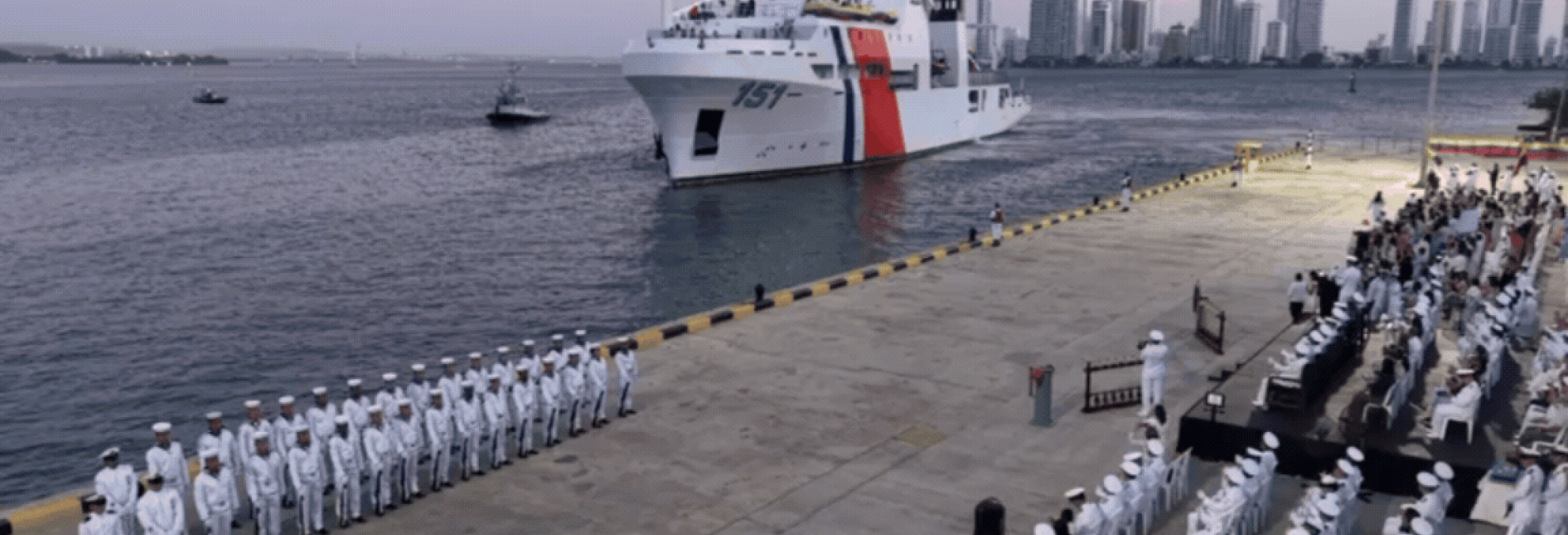 La XII Expedición Antártica de Colombia finaliza y el ARC “Simón Bolívar” regresa al país.