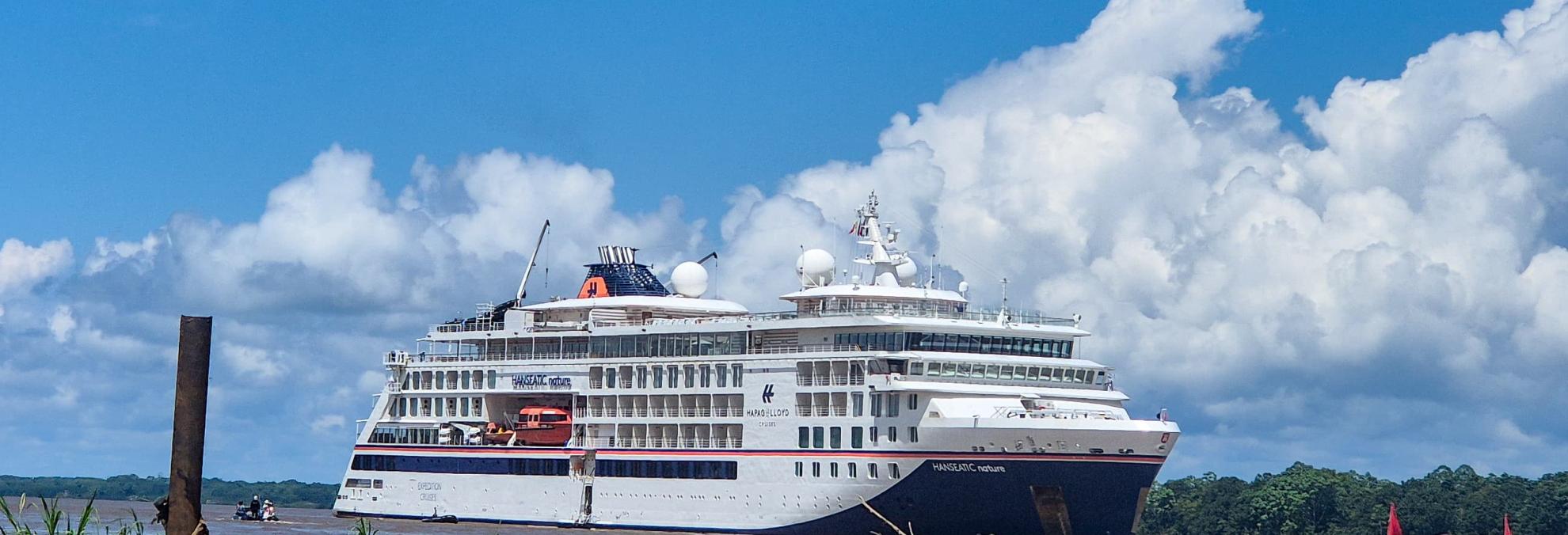 Leticia recibe crucero europeo con cerca de 380 extranjeros y se posiciona como destino estratégico del turismo amazónico