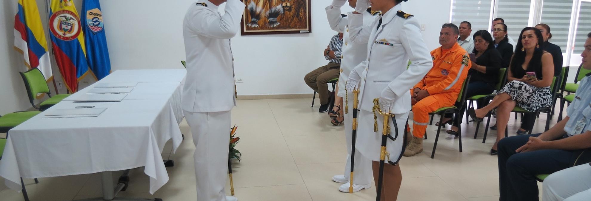 Leticia recibe primera mujer Capitán de Puerto