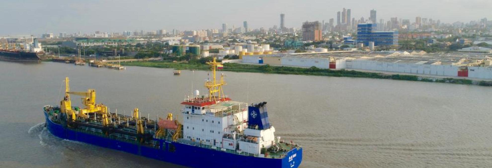 Mejoran las condiciones de navegación para el canal de acceso al puerto de Barranquilla: Dimar