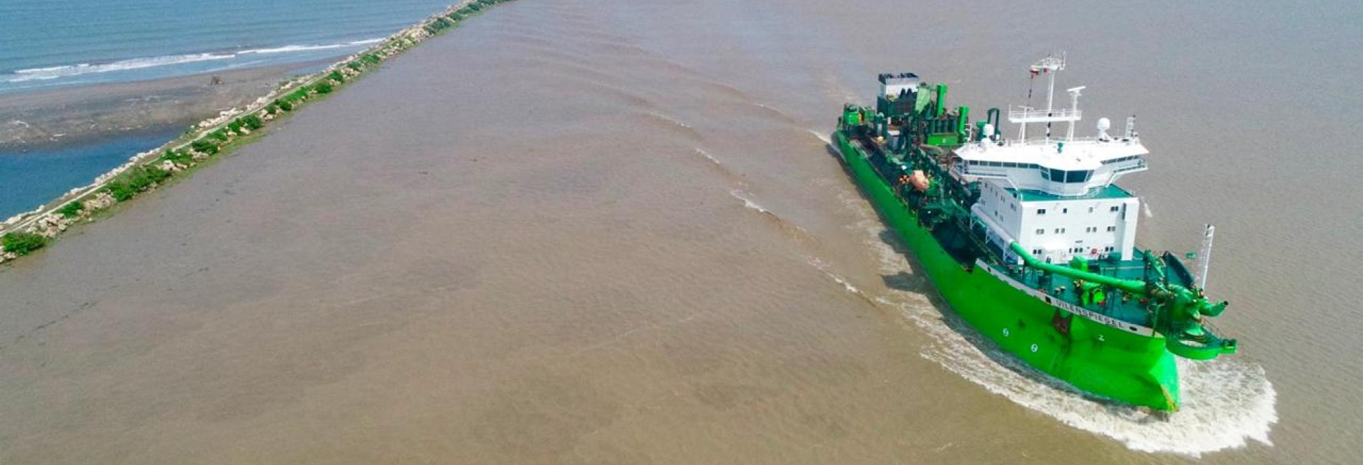 Nuevo calado en el canal de acceso al puerto de Barranquilla: Dimar