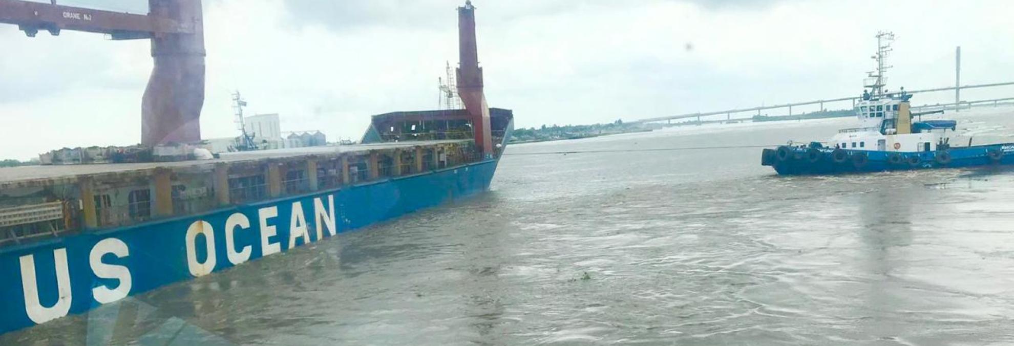 Superada emergencia en el canal de acceso al puerto de Barranquilla: Dimar