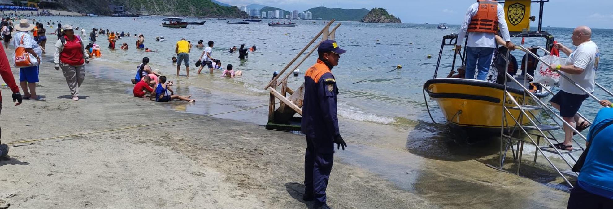 Balance positivo en Santa Marta: Seguridad y 93.832 pasajeros movilizados por mar 