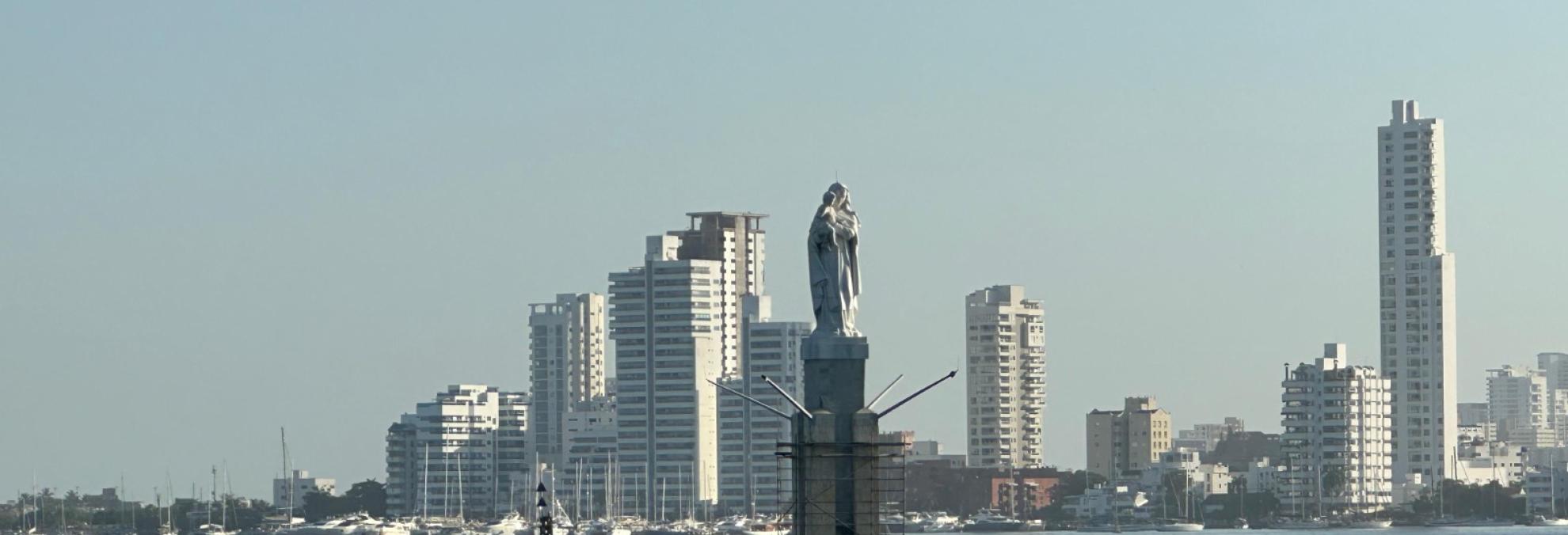 La Dimar refuerza medidas de seguridad marítima para la procesión náutica por la inauguración de la luminaria de la Virgen de los Navegantes en Cartagena