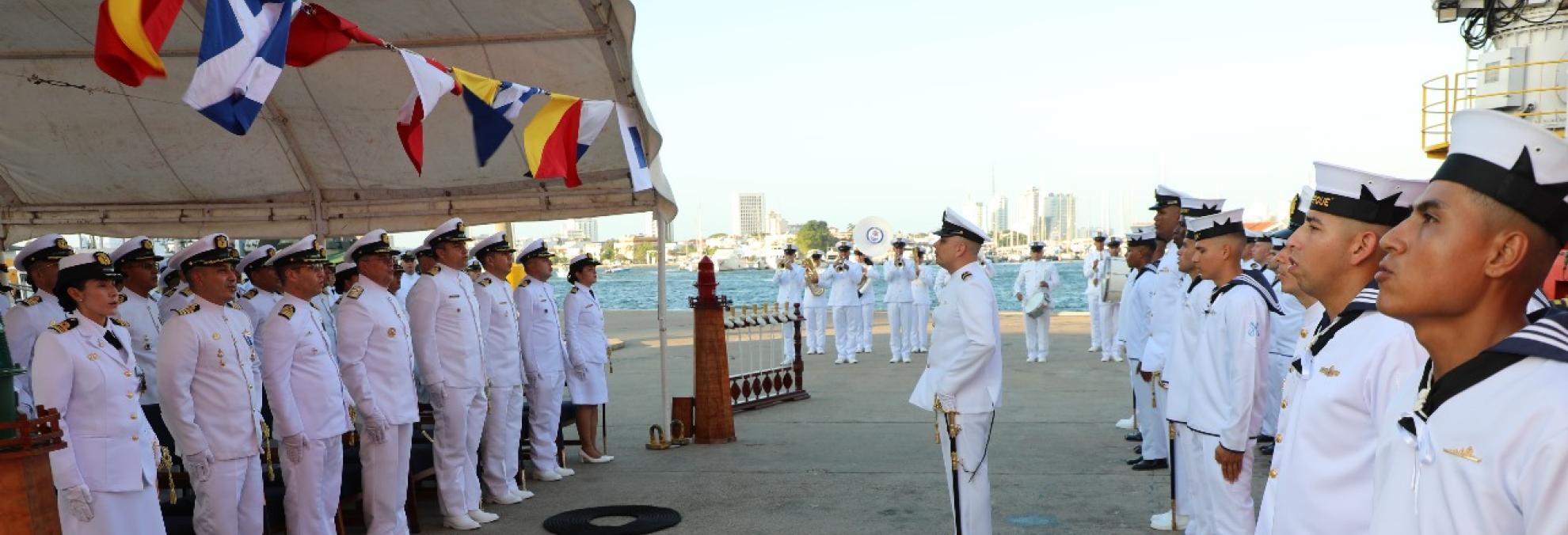Dimar refuerza su liderazgo marítimo con el relevo de comandantes en cuatro unidades estratégicas Dimar refuerza su liderazgo marítimo con el relevo de comandantes en cuatro unidades estratégicas