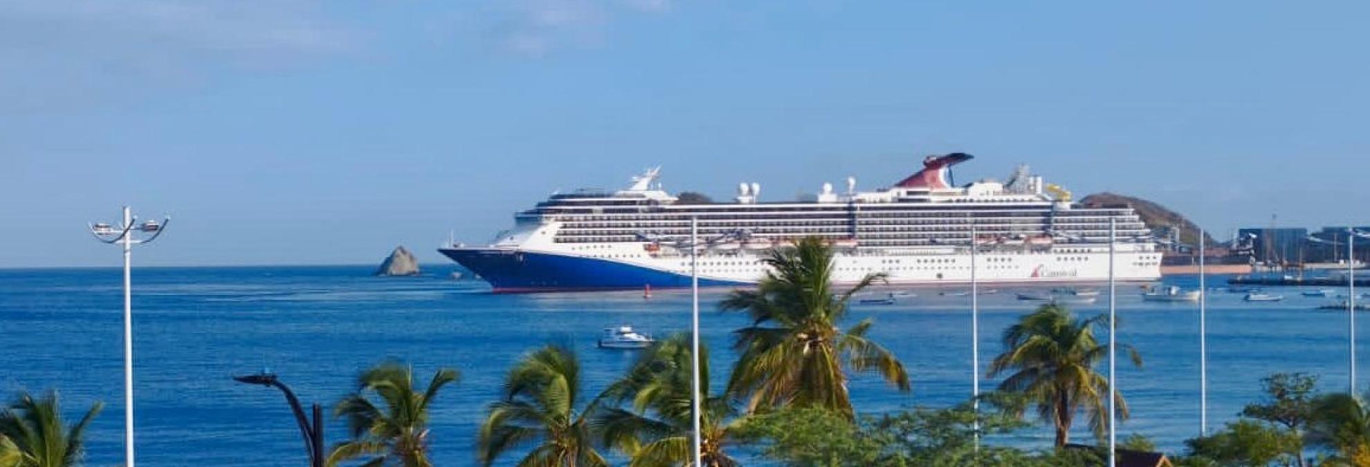Santa Marta dio la bienvenida a los turistas del crucero “Carnival Spirit”