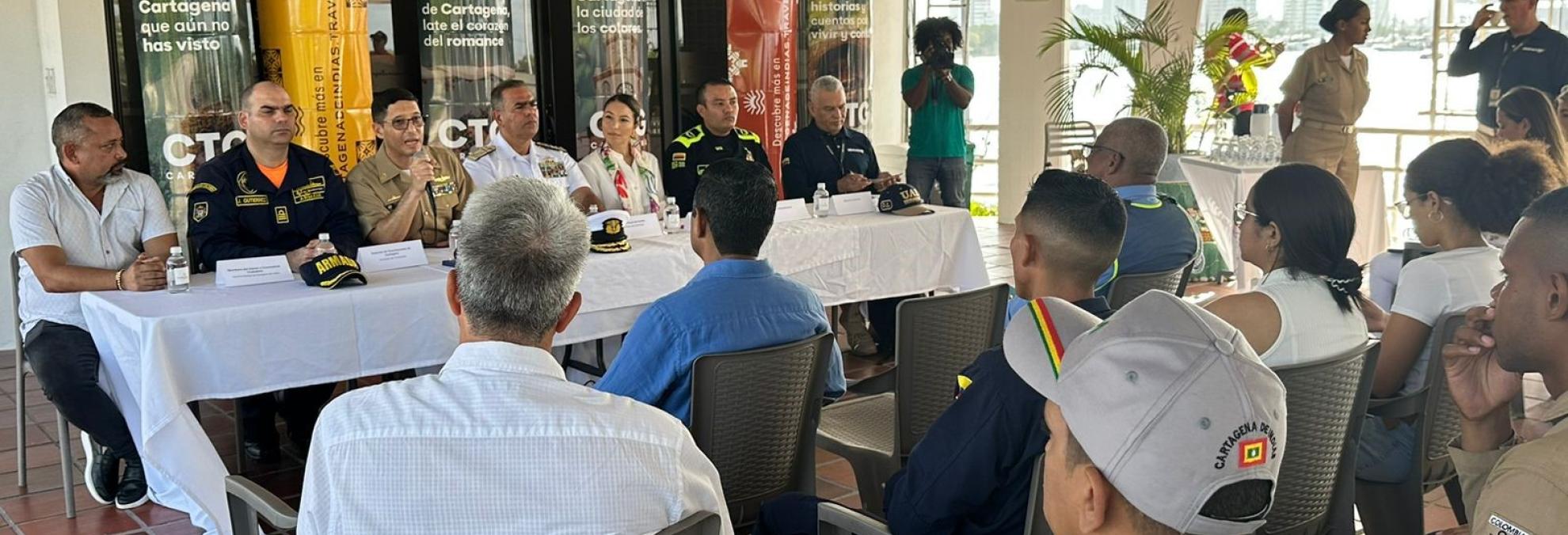 En Cartagena preparados para brindar seguridad marítima en esta temporada