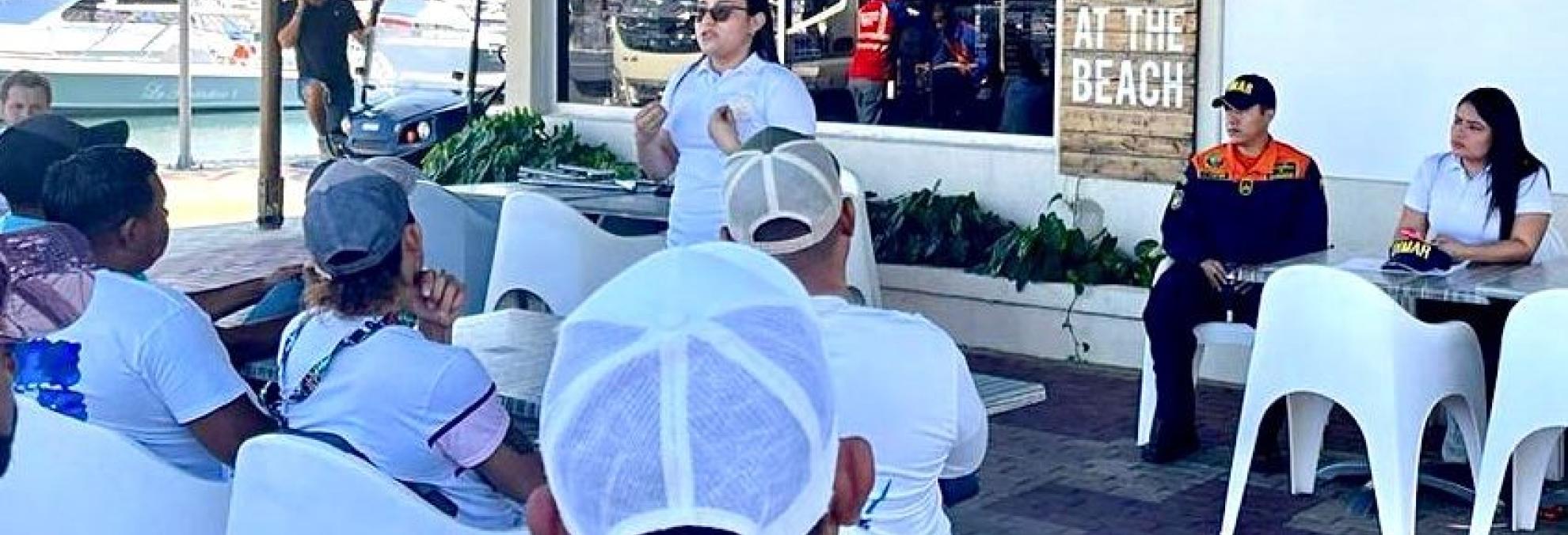 En Santa Marta, 60 capitanes de naves fortalecen conocimientos en normatividad y protección del medio marino